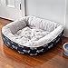 Animals Favorite Dog Bed. Comfortable Round Pet Bed - 25x21-inches