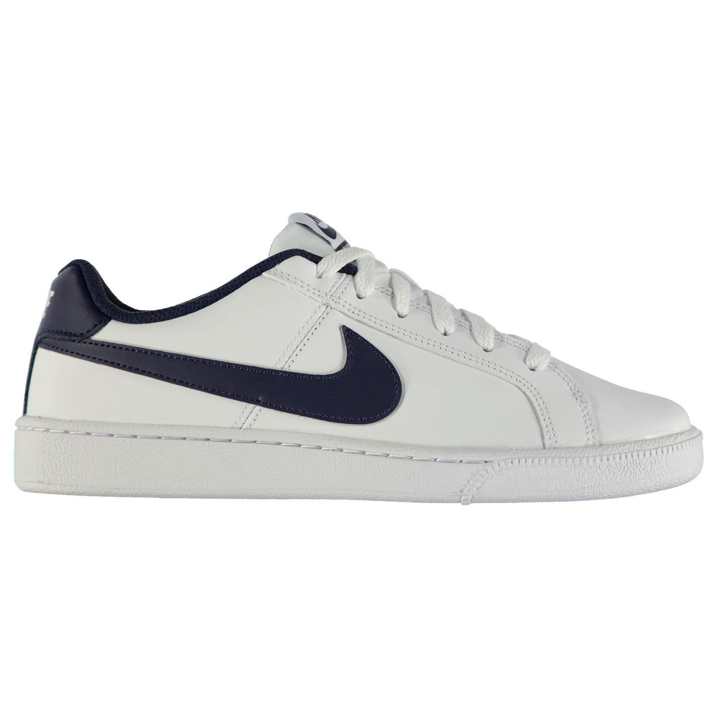 nike white leather trainers mens