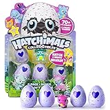 Hatchimals "Colleggtibles with Nest" Playset 8 Pack and Nest - Adorable Collectible Hatchimals that Come Inside Small, Speckled Eggs ((Styles & Colors May Vary)
