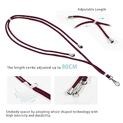 Shantime Crossbody/Neck Strap TPU Phone Case Combo