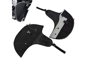 HDBUBALUS Soft Lowers Chaps Leg Warmer Bag Fit for Harley Sportster XL 883 1200 Models