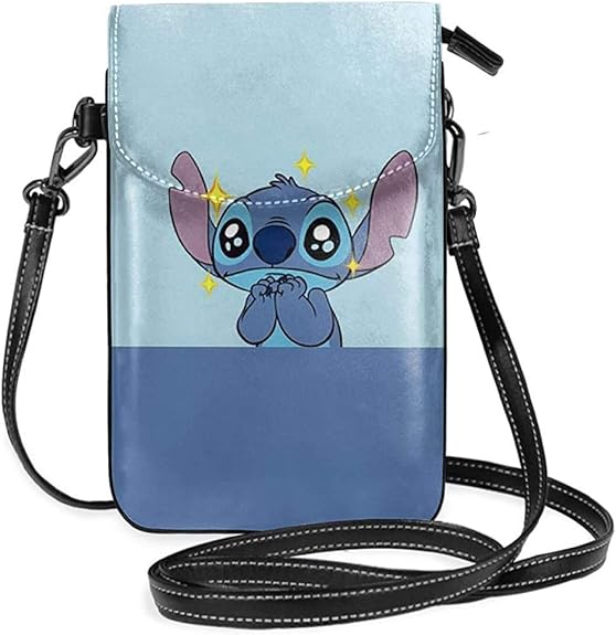 Ahdyr Portafoglio da donna con tracolla per cellulare piccolo e piccolo