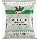 Desi Kitchen Chakki Atta 4lb | All-Natural Wheat Flour | Stone-Ground Premium Atta | 100% Whole Wheat | Ideal for Rotis, Breads &amp; Baking | By Rani Foods