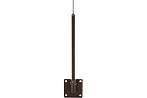 E-Z VANE EZ Vane Weathervane Post Mount — Antique Copper Finish, Handcrafted in USA, Steel with Durable Triple Powder Coating