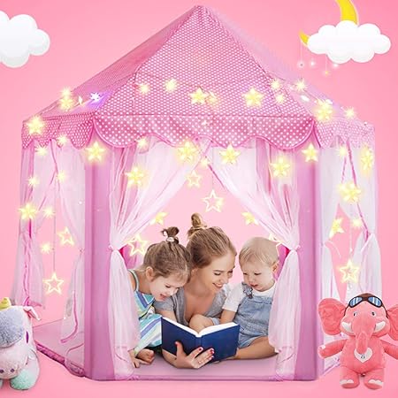 girls castle tent