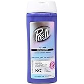 Prell Purple Conditioner – Color-Safe Strengthening Conditioner for Blonde, Gray & Silver Hair with Lotus Flower | 13.5 fl oz