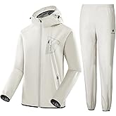 HOTSUIT Sauna Suit Women Machine Washable Sweat Sauna Jacket Pants Anti Rip Sweat Suits for Gym Workout