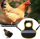 WideSmart Chicken Duck Reflective Pet Vest Small Black Polyester Waterproof view 7