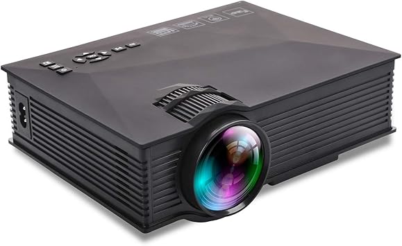 CN-ZX Mini proyector, proyector LED portátil Pocket Pico Projector ...