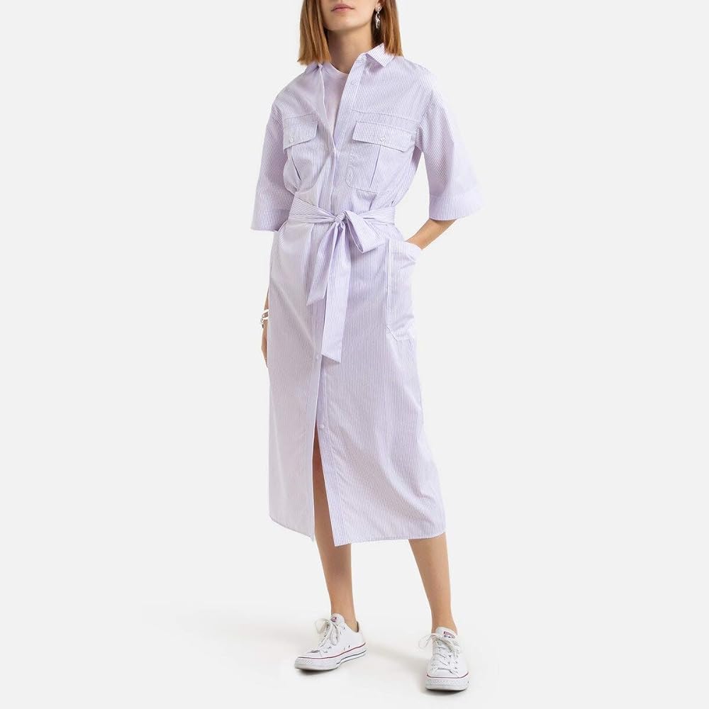 womens midi shirt dress