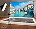 AOFOTO 7x5ft Beautiful Venice Photography Background Italy Water City Streetscape Backdrop Canal Gondolas Sailing European Trip Lovers Adult Portrait Photoshoot Studio Props Video Drape Wallpaper