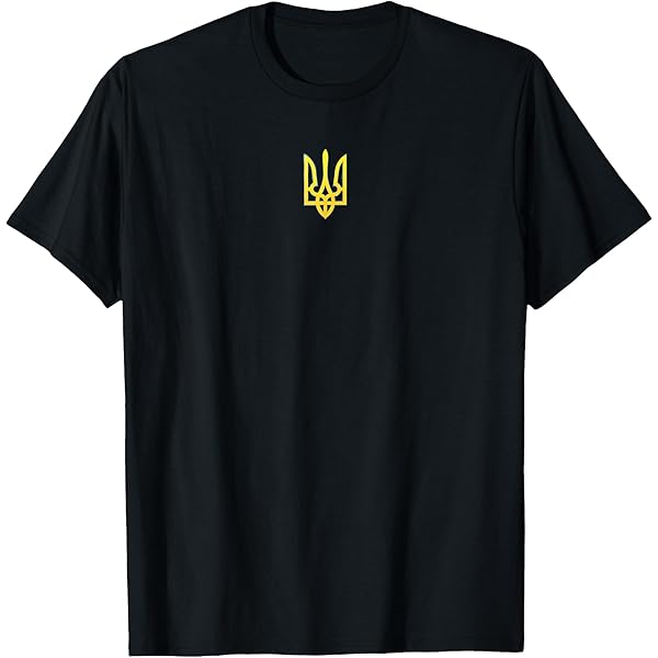 Ukraine Army T-Shirt – Zelensky Trident Logo, Coat Of Arms, Unisex Cotton Graphic Tee
