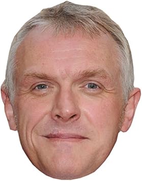 Greg Davies Celebrity Mask Flat Card Face Fancy Dress Mask Amazon Co Uk Toys Games