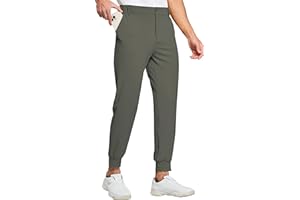Willit Men's Golf Joggers Pants Stretch Slim Fit Work Dress Pants Quick Dry Athletic Pants with Pockets