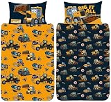 JCB Single Duvet Cover My 1st JCB Joey Polycotton Bedding Set Official view 3