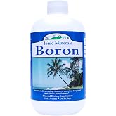 Eidon Ionic Minerals - Liquid Boron Drops, Pure Boron Supplement - 18 fl oz | For Men &amp; Women, Essential Element to Support Brain Health, Bioavailable, No Preservatives or Additives, Unflavored