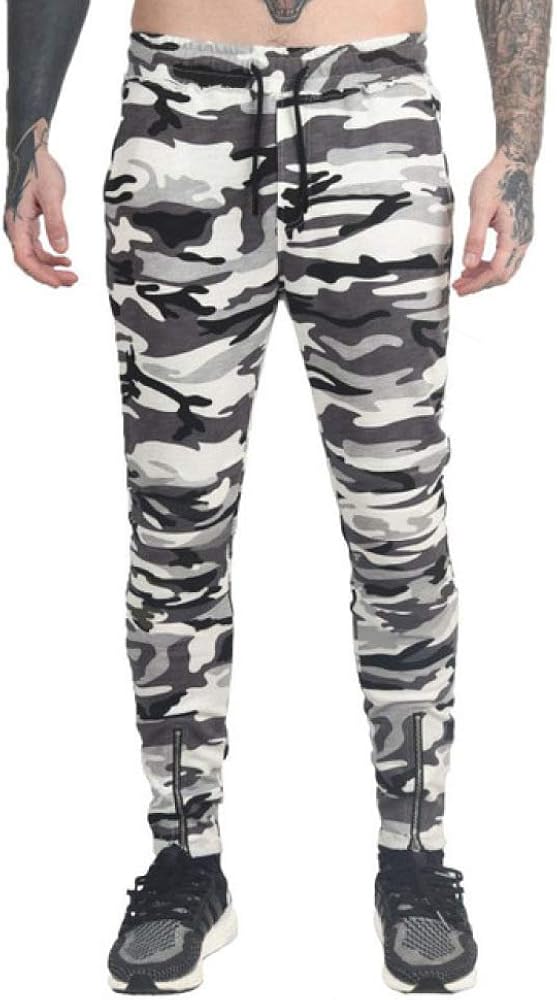 Pantaloni Cargo Mimetica Donna A Vita Alta Con Tasche - Modello B-Mimetico - Taglia M - Elasticizzati E Comodi - 2