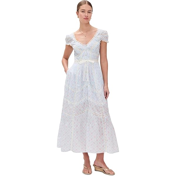 LOVESHACKFANCY Women's Minka Dress, True White, 0 at Amazon Women's Clothing store LOVESHACKFANCY Women's Minka Dress, True White, 0 at Amazon Women's Clothing store