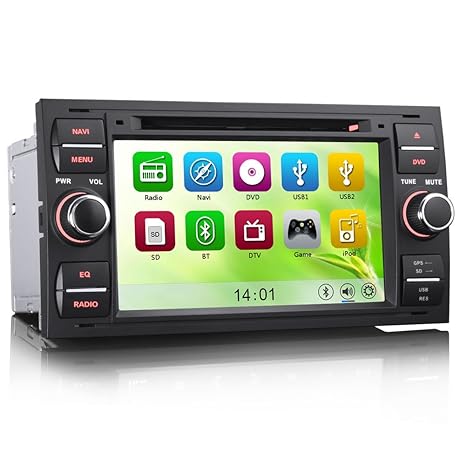 Erisin es7301 m 7 Inch coche Multimedia coche reproductor de DVD estéreo para coche DVD 3