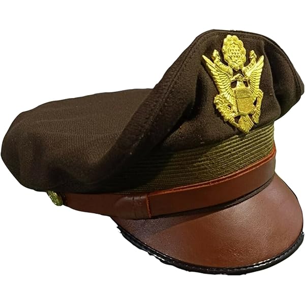 Amazon.com: WW2 British RAF Visor Cap - Repro Pilot Peak Hat