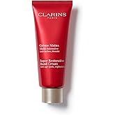 CLARINS Super Restorative Anti-Aging Hand Cream for Mature Skin, 3.3 Oz | Targets dark spots and wrinkles. Promotes youthful-looking hands over time*. Contains Shea Butter and Mango Butter.