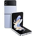 SAMSUNG Galaxy Z Flip 4 5G, US Version, 256GB, Blue - Unlocked (Renewed)