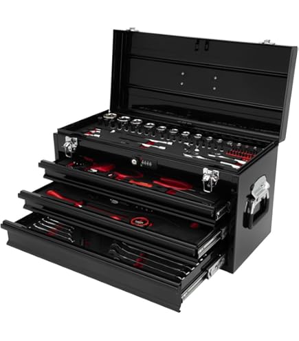 Amazon.com: BOXO USA Heavy Duty Toolbox 103 Piece MotoBox Hand