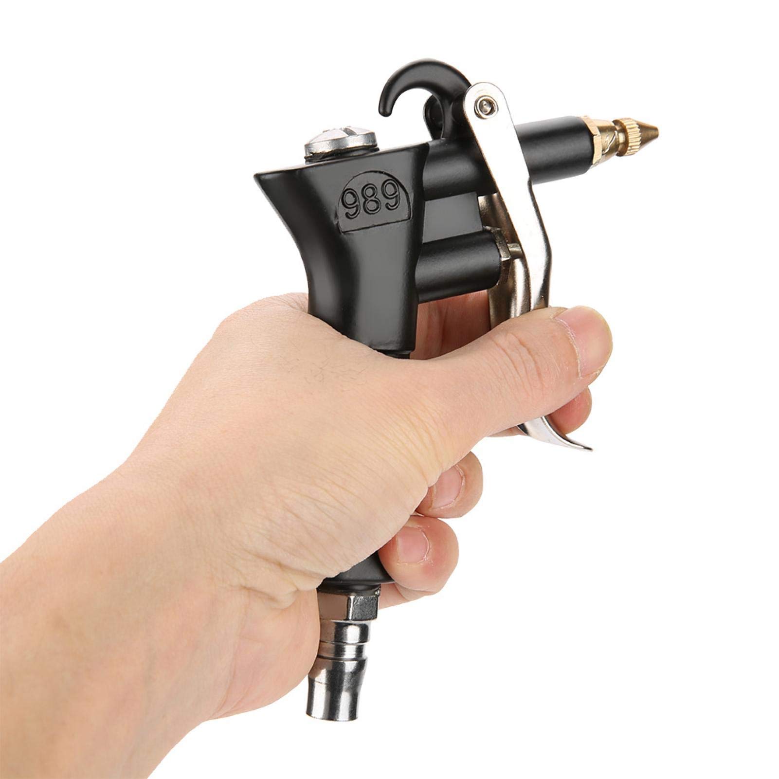Air Duster Gun with Extension Nozzle, 1/4" High Pressure Air Duster Compressor Blow Gun Handheld Type Pneumatic Cleaning Tool, for Cleaning The Dust