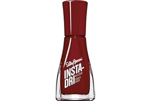 Sally Hansen Insta-Dri, Cinna-Snap, Quick Dry, Long Lasting, Opaque, Shiny Red Nail Polish