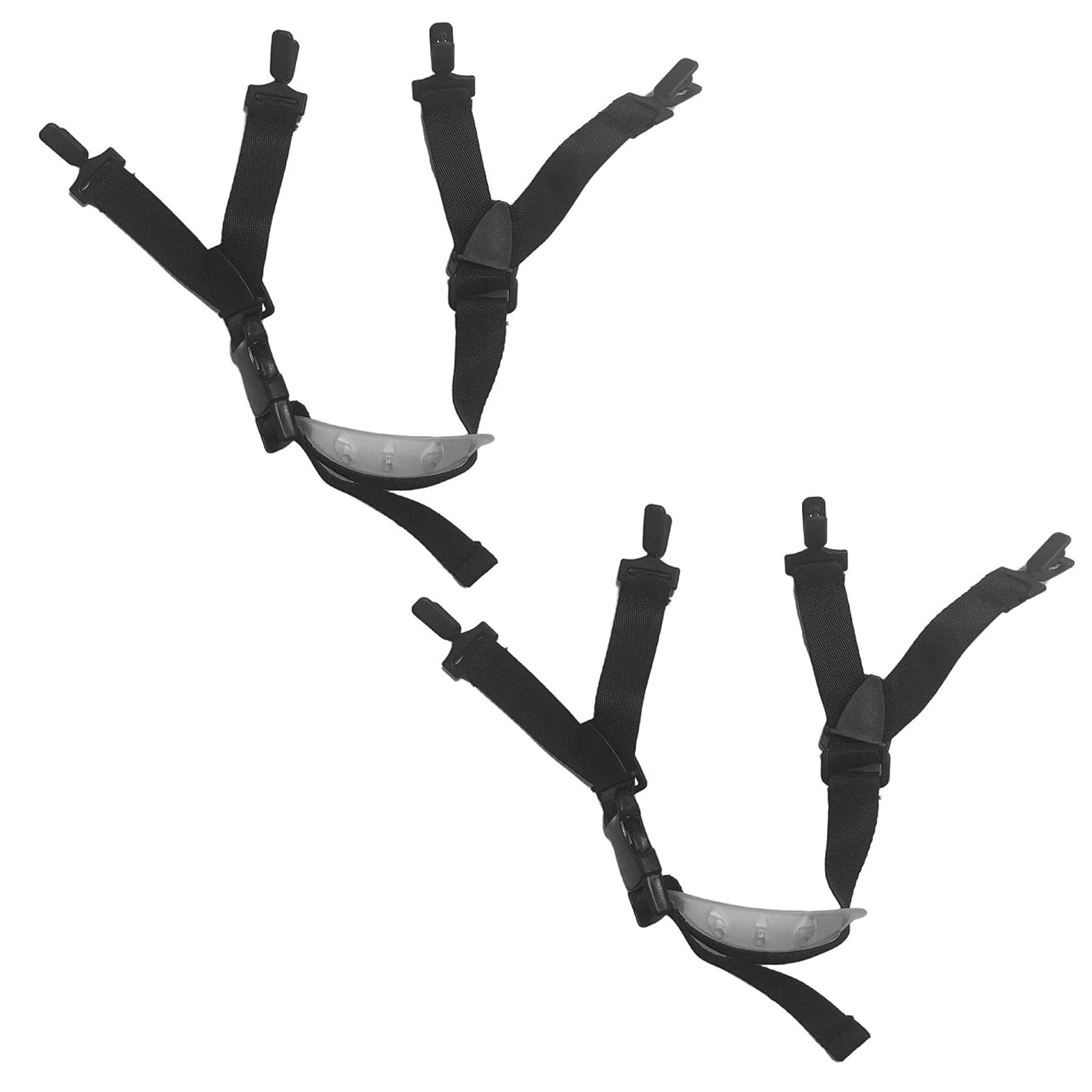 2Pcs Universal Hard Hat Chin Strap Safety Construction Elastic Strap Detachable Sling Safety Helmet Hat Chin Cord Replacement Hard Hat Strap for Construction Helmet