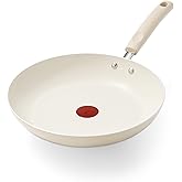 T-Fal Signature Nonstick 12 Inch Frying Pan Skillet, Oven Safe Up to 350°F, Dishwasher Safe, Pots and Pans Set, Non Stick Che