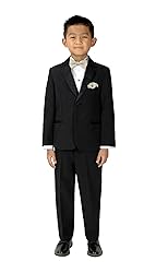 Spring Notion Big Boys' Tuxedo Set with Bow Tie and