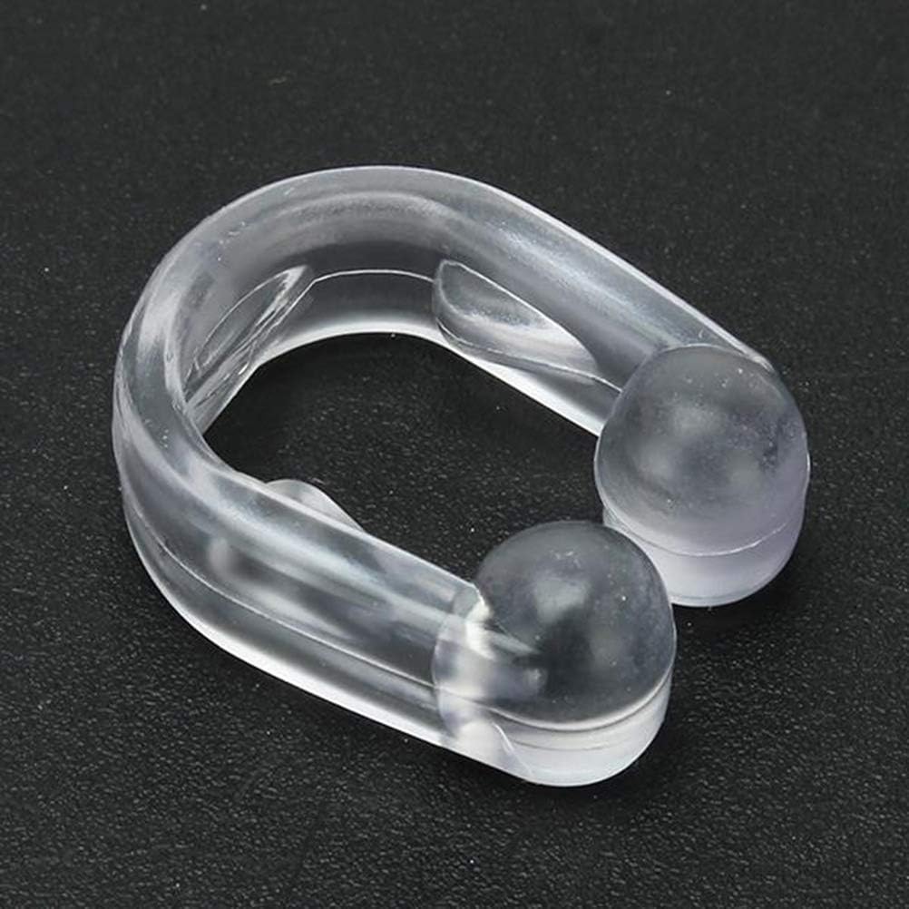 Silent Sleep Silicon Snore Stopper Anti Snoring Nose Clips Aids: Health & Personal Care