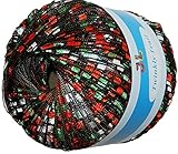 Twinkly Trail Ladder Trellis Yarn 67 Red Green Christmas