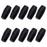 Antrader 10-Pack Break Away Buckle, Black Plastic
