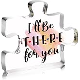 Friends TV Show Acrylic Sign I'll Be There for You Desk Decorative Gifts for Friends, Birthday Friendship Gifts for Friends Women student Girls Perfect for Graduation