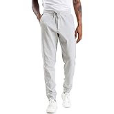 THE GYM PEOPLE Mens' Fleece Joggers Pants with Deep Pockets in Loose-fit Style