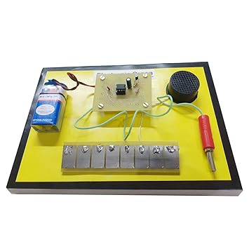 Electronic Organ Using IC 555 Working Model for School Science Project.