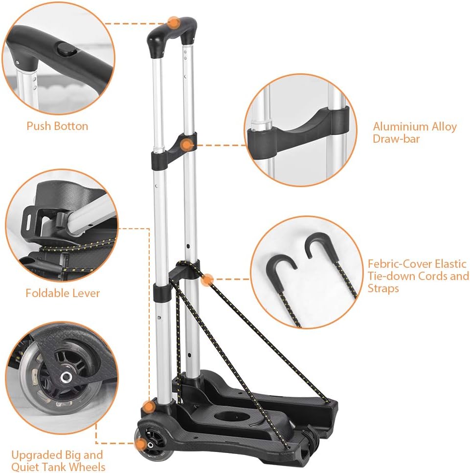 Hivexagon Folding Luggage Cart - Image 4