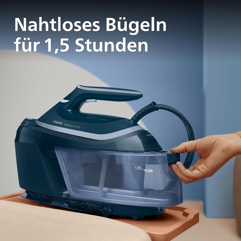 Dampfbügelstation 6000 Serie, Blau, 2400W