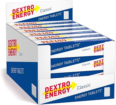 Dextro Energy Classic Tablets 47g Pack of 24 Vegan Fast Acting Carbohydrates