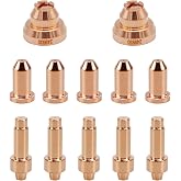Vaphy 5pcs 249926 Electrode 5pcs 249928 Nozzle 2pcs 249930 Drag Shield | Plasma Cutting Torch Consumables 5pcs 770791 5pcs 770797 2pcs 770799 Fit Miller XT30 XT40 12pcs