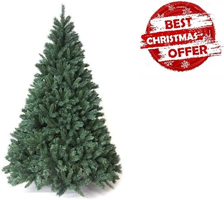 Albero Di Natale 240 Cm.Megashopitalia Albero Di Natale Pino 150 180 210 240 270 Cm Super Folto Realistico Verde Natale 210cm Amazon It Casa E Cucina