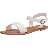 Amazon Essentials Women's Two Strap Buckle Sandal