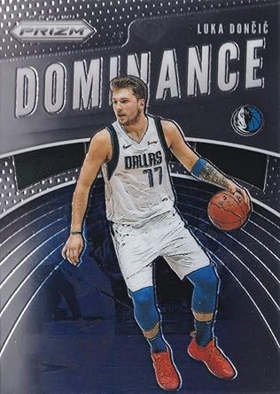 Amazon Com 19 Panini Prizm Dominance Luka Doncic Dallas Mavericks Nba Basketball Card Nm Mt Collectibles Fine Art