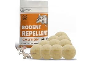 ANEWNICE Rodent Repellent, Peppermint Oil Mice Repellent, Mouse Repellents- Repels Mice, Rats and Rodents for House,Car, RV -Indoor and Outdoor Use, Mice Repellent, Rat Deterrent, Mice Away- 10 Packs