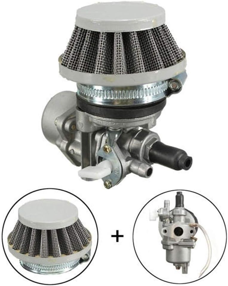 49cc Engine Carburetor Carb+Air Filter Stack 47cc 49cc Mini Moto ATV Dirt Bike