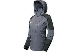 Ginsiom Women's Rain Jackets Waterproof with Hood Lightweight Rain Suit for Women Ladies Rain Coats Outdoor Windbreaker