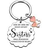 Uerifr Funny Gifts for Sister Birthday Gift Ideas Cute Sisters Gifts from Sister Keychain Sibling Gift for Sisters Adult Christmas Stocking Stuffers for Women