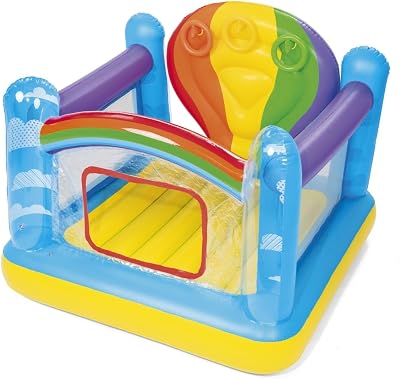 Bestway Kids Hot Air Balloon Bouncer Trampoline Toss Game Inflatable